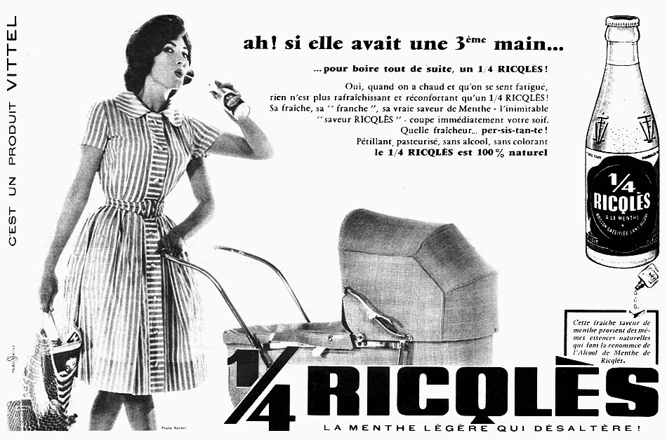 Publicité Ricqls 1960