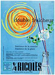 Publicit Ricqls 1961