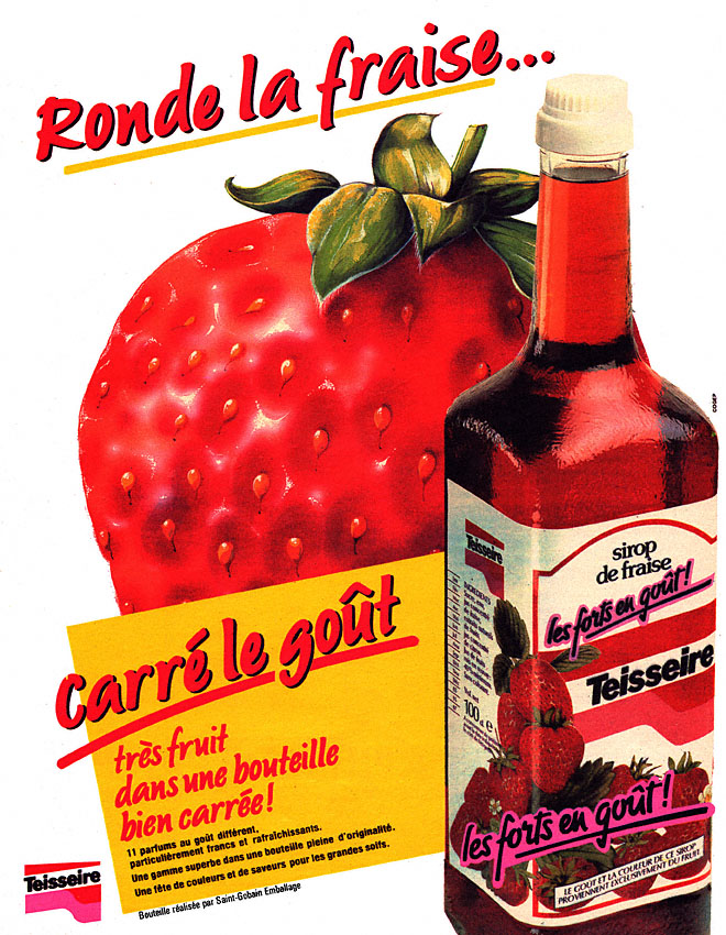 Publicité Teisseire 1985