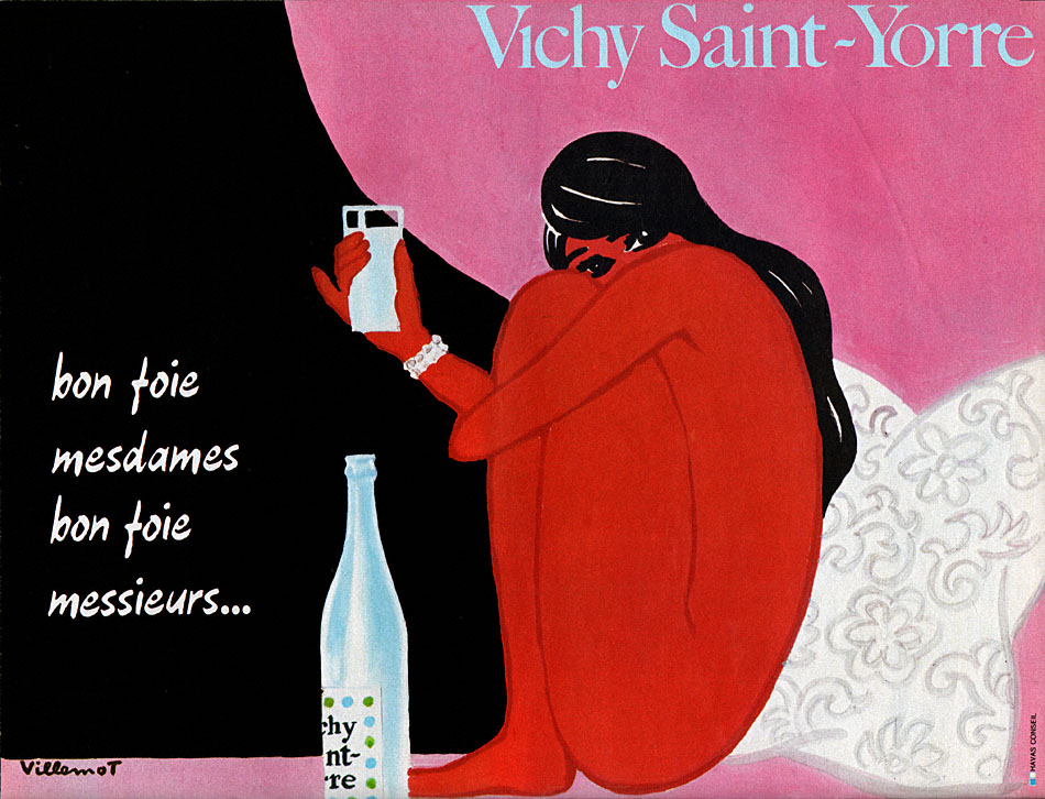 Publicité Vichy 1970