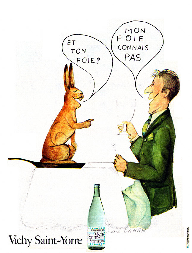 Publicité Vichy 1972