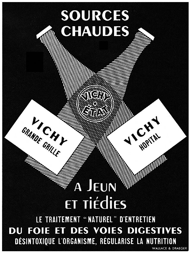 Publicité Vichy 1951