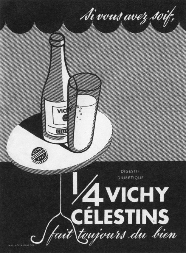 Publicité Vichy 1952