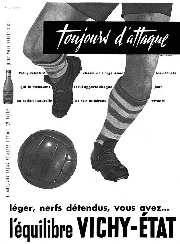 Publicité Vichy 1957