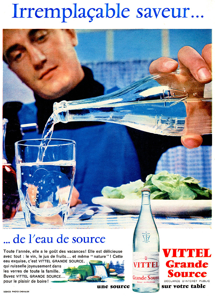 Publicité Vittel 1959