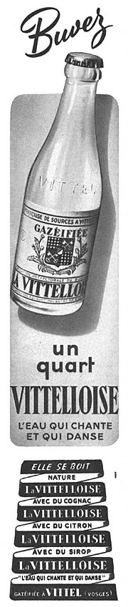 Publicité Vittelloise 1949