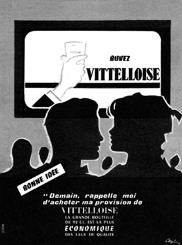 Publicité Vittelloise 1953