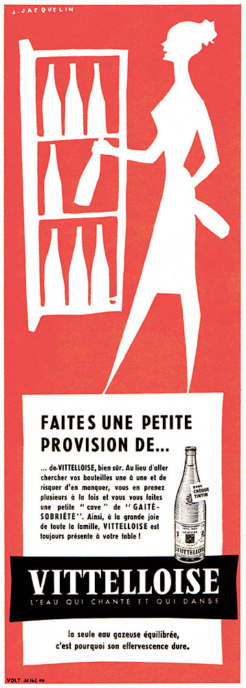 Publicité Vittelloise 1958