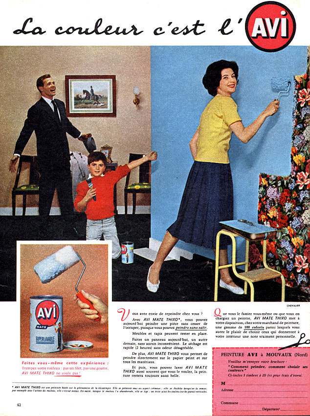 Publicité Avi 1958