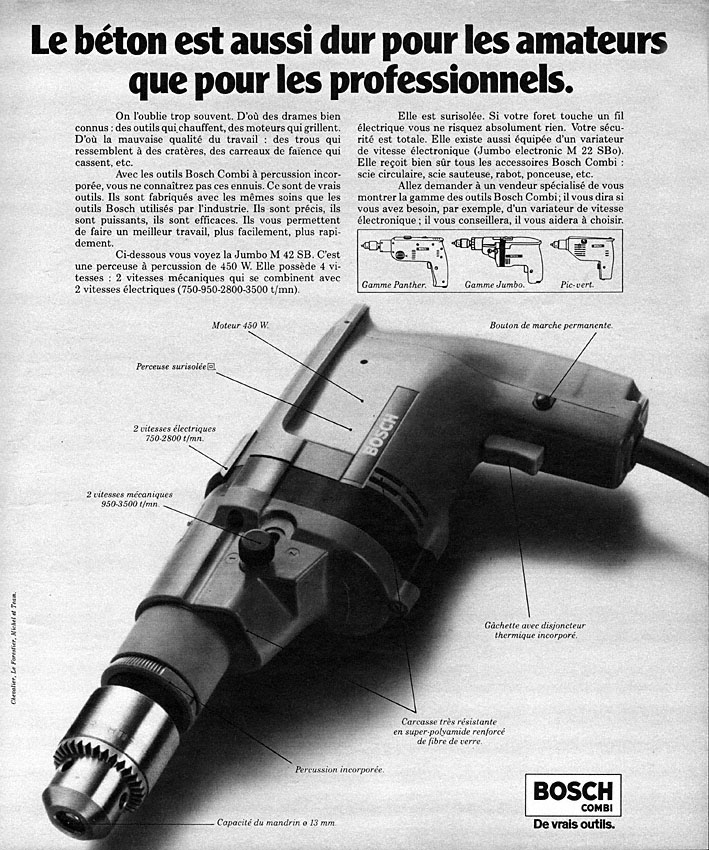 Publicité Bosch 1974