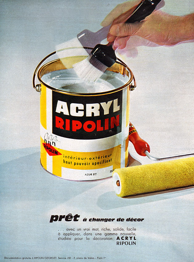 Publicité Ripolin 1964