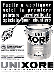 Publicit Silexore 1963