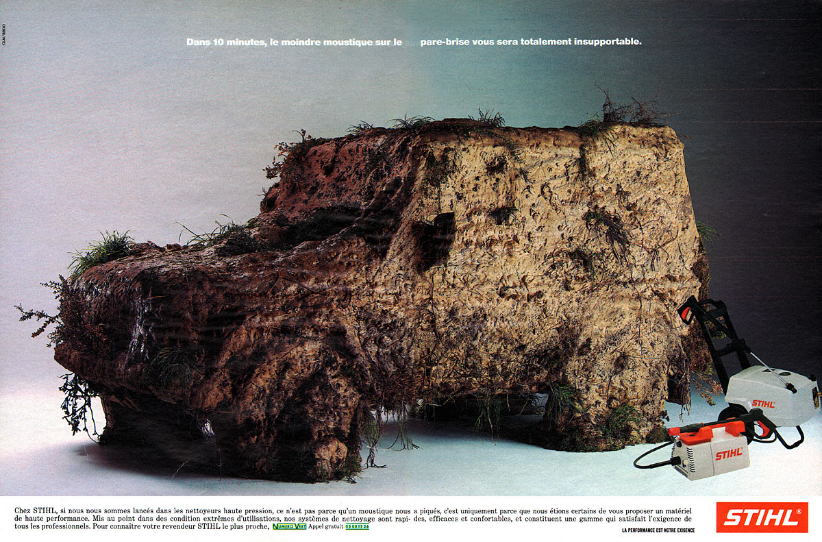 Publicité Stihl 1990