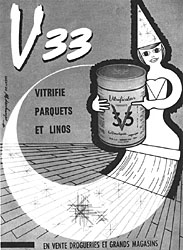 Publicité V33 1960