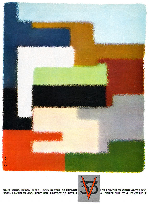 Publicité V33 1965
