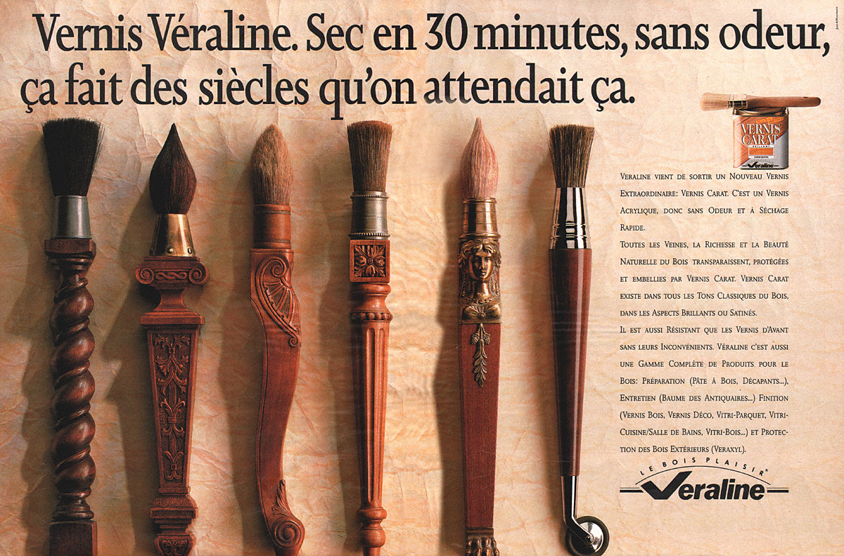 Publicité Veraline 1992