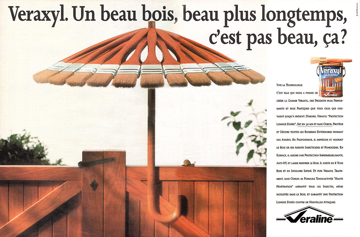 Publicité Veraline 1992