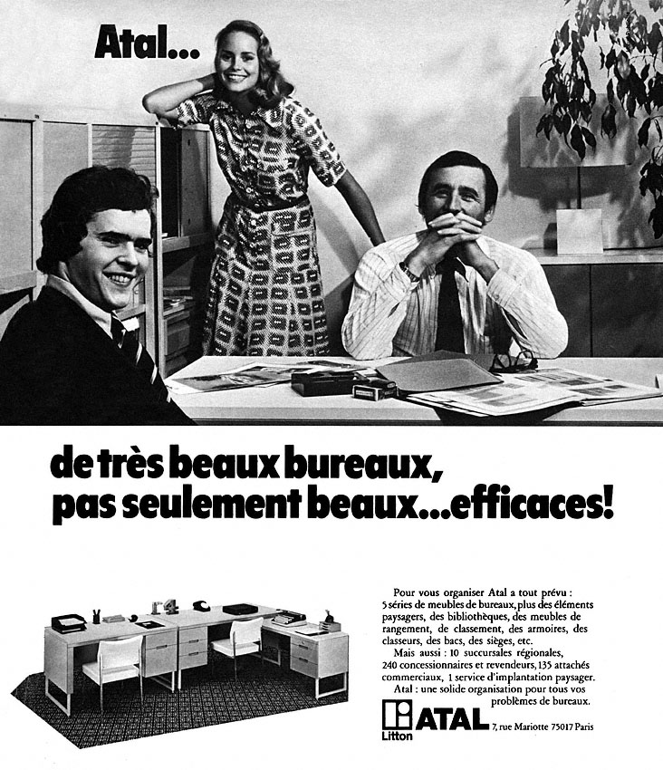 Publicité Atal 1975