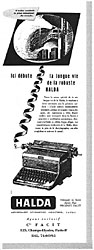 Publicit Halda 1952