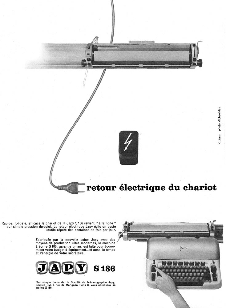 Publicité Japy 1960