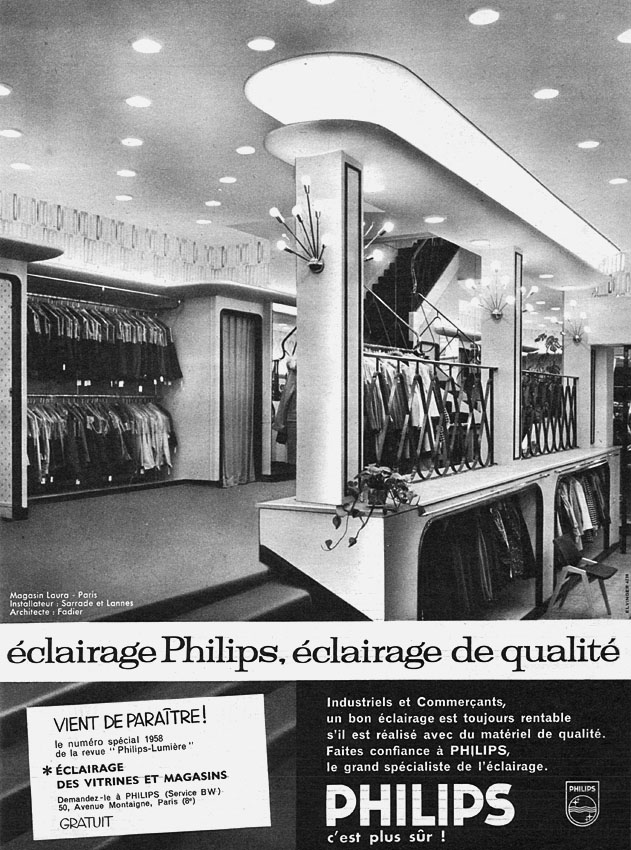 Publicité Philips 1958