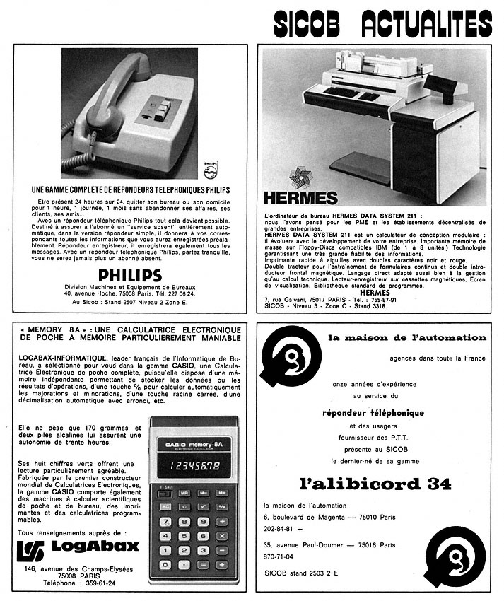 Publicité Zzdivers_MAT3 1975