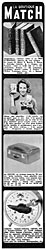 Publicit Boutique Match 1960