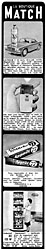 Publicit Boutique Match 1960