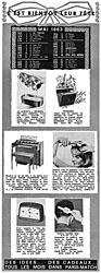Publicit Boutique Match 1963