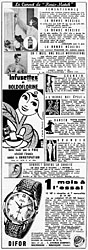Publicit Carnets Match 1960