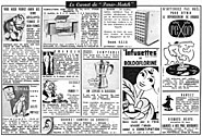 Publicit Carnets Match 1960
