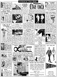 Publicit Carnets Match 1961