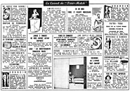 Publicit Carnets Match 1962