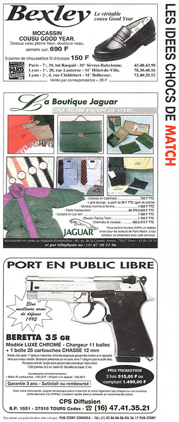 Publicité IdeesChoc 1993