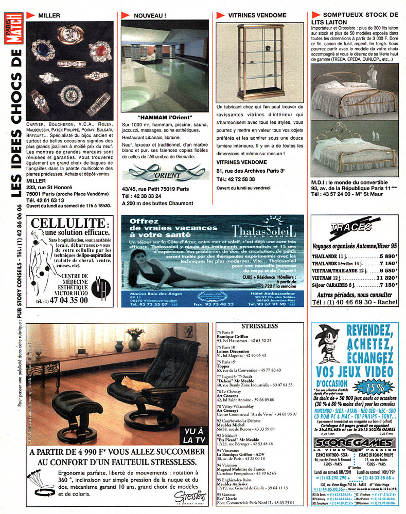 Publicité IdeesChoc 1995