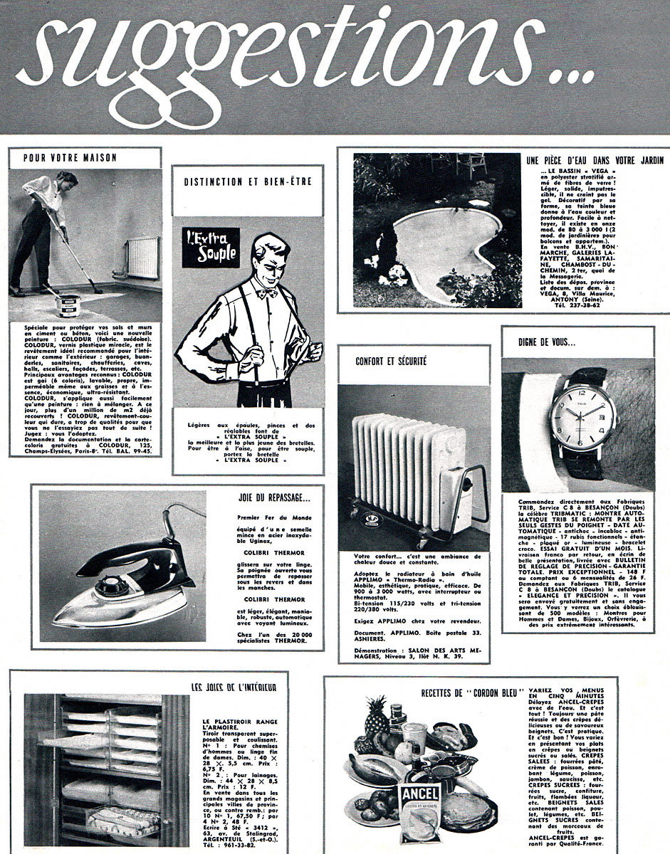 Marque Suggestions 1964