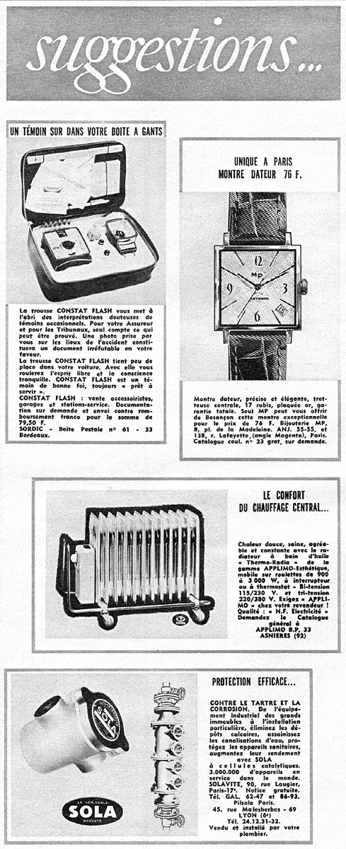 Marque Suggestions 1966