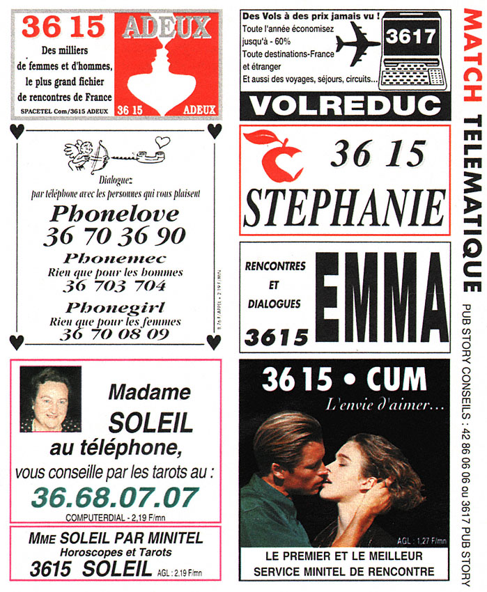 Publicité Telematique 1994