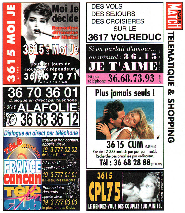 Publicité Telematique 1994