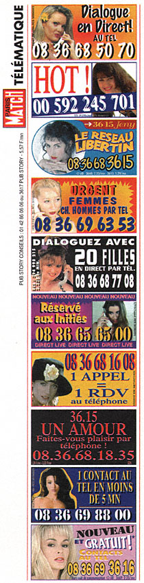 Publicité Telematique 1997