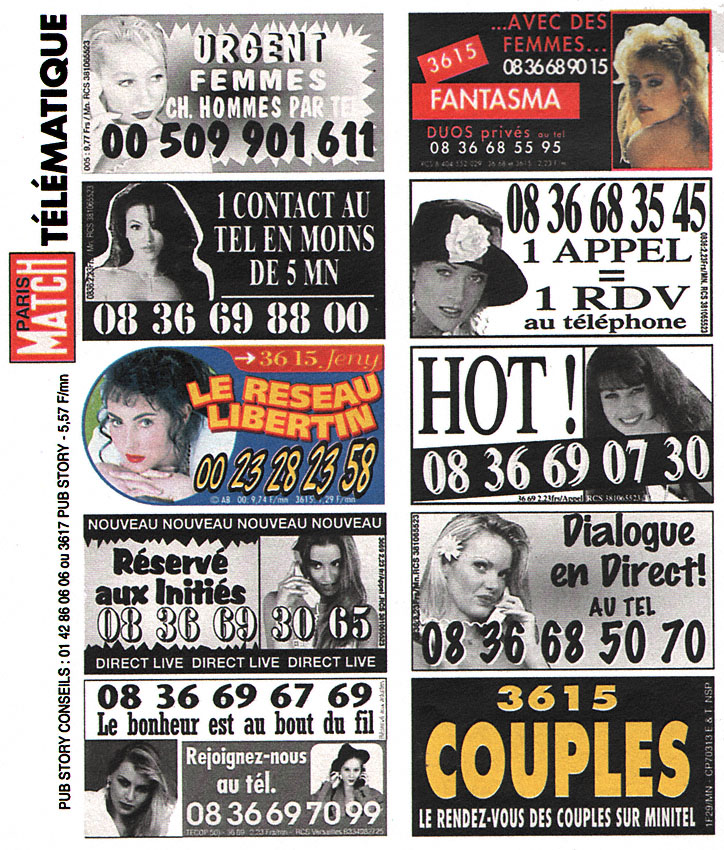 Publicité Telematique 1998
