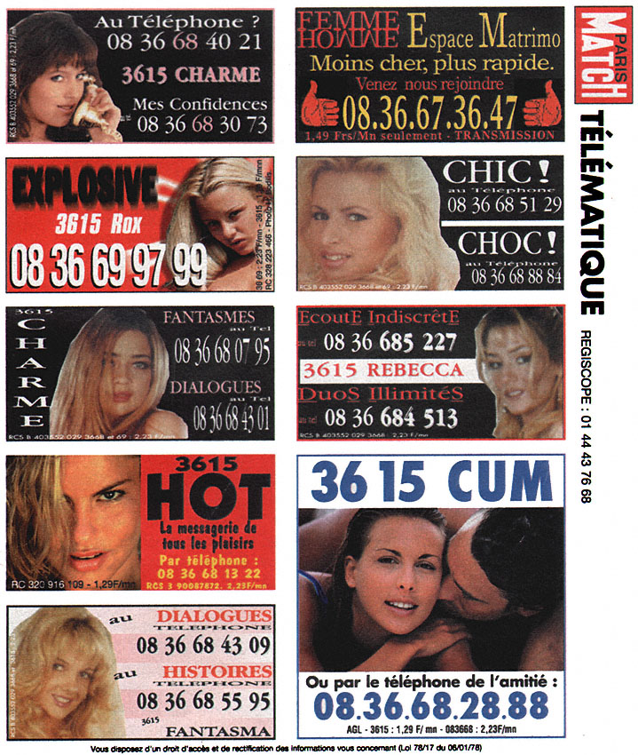 Publicité Telematique 1999