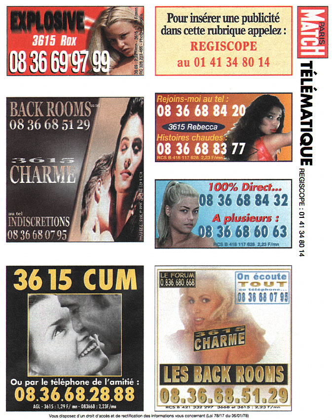 Publicité Telematique 1999