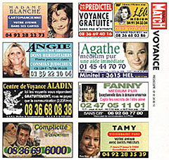 Publicit Voyance 2000