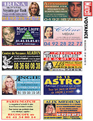 Publicit Voyance 2000
