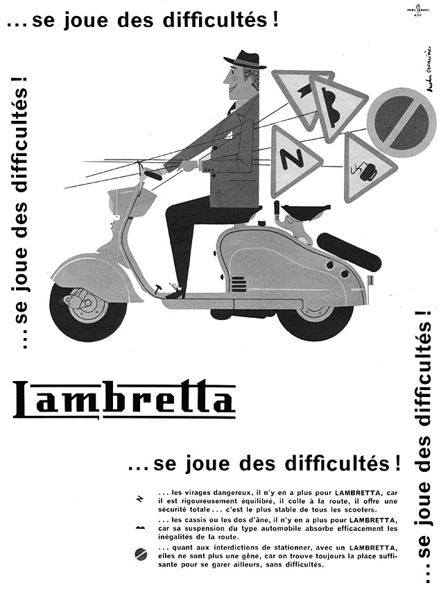 Publicité Lambretta 1957