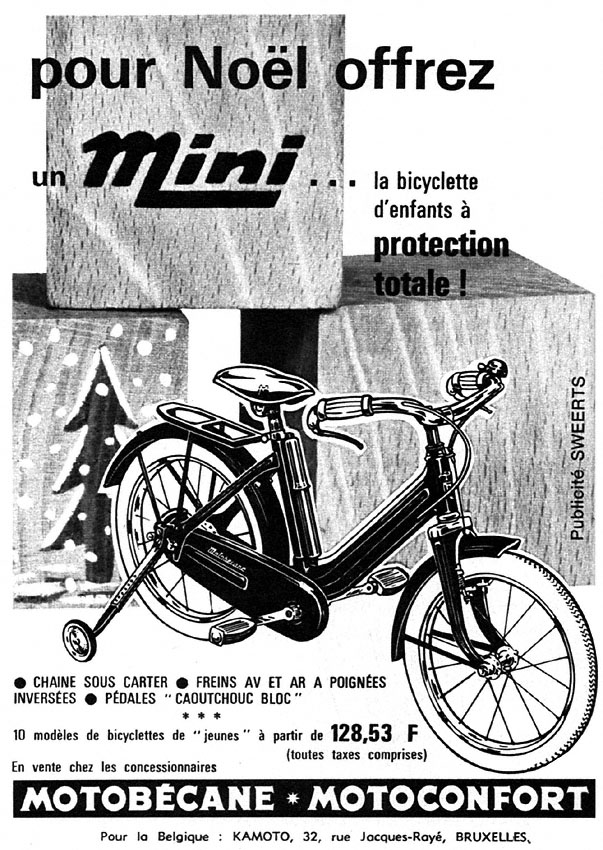 Publicité Motobecane 1965
