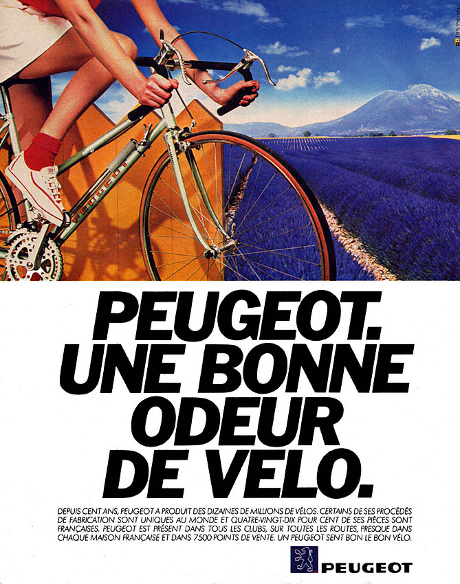 Publicité Peugeot 1981