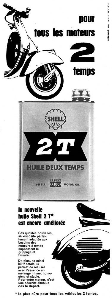 Publicité Shell 1958