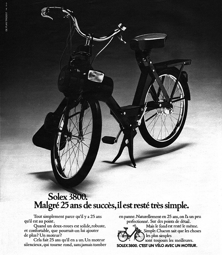 Publicité Solex 1975